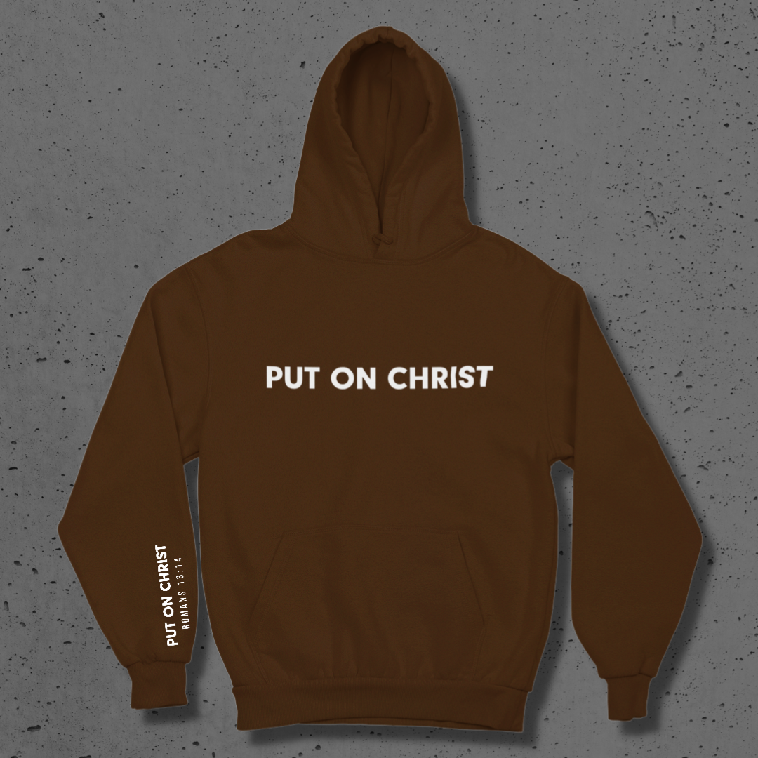 NEUTRALS COPTIC PUT ON CHRIST HOODIE