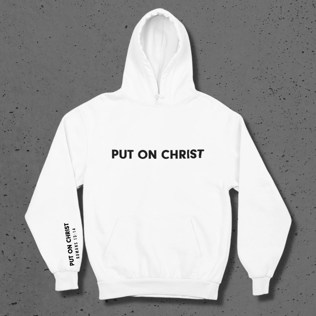 NEUTRALS COPTIC PUT ON CHRIST HOODIE