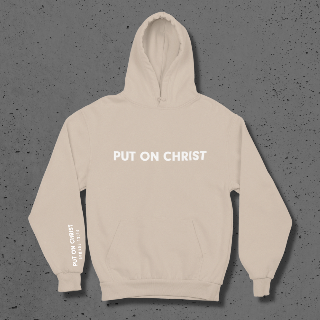 NEUTRALS COPTIC PUT ON CHRIST HOODIE